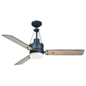 Emerson Highpointe Ceiling Fan Vintage Steel Industrial