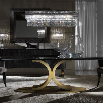 Selling: Kent Plus Table, Form Armchair And Byron Chandelier