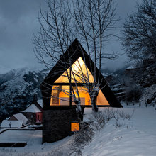 Casas Houzz: El refugio soñado en un valle nevado de los Pirineos