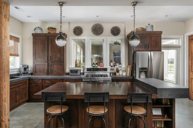 Example of a kitchen design in Other