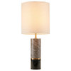 Madison Park Signature Weller Table Lamp in Black/Grey Finish MPS153-0012