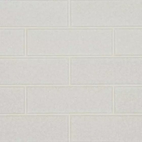 Frosted Icicle 3X9 Glass Subway Tile, 11.50 Sft