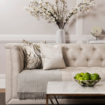 Timelessly chic, endlessly adaptable luxury living room