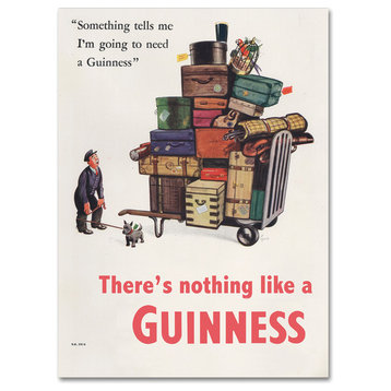 Guinness Brewery 'There's Nothing Like A Guinness II' Canvas Art, 35"x47"
