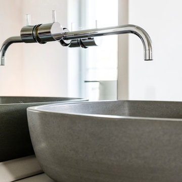 Bad mit freistehender Wanne