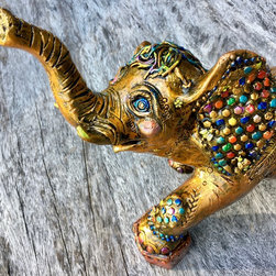 Tracey Keller Luxury Bronze Sculpture - Elephant - Sculptures