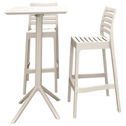 Midcentury Outdoor Pub And Bistro Sets by Compamia