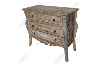 WOODEN CHEST OF DRAWERS -ANTIQUE AND RUSTIC FURNITURE