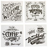 Coffee/Beer Coasters - Set of 4