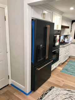 help! fridge against wall