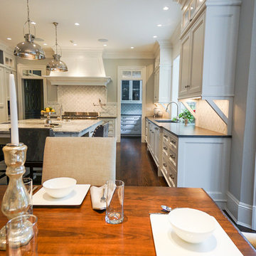 New Canaan Traditional Spacious Kitchen
