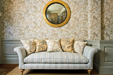 Elegant living room photo in New York