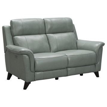 Kester Power Reclining Loveseat With Power Head Rests, Lorenzo Mint