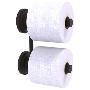 Que New 2 Roll Reserve Roll Toilet Paper Holder, Oil Rubbed Bronze