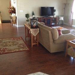 Flooring City - Wood touch 12mm Handscraped Laminate Flooring - Laminate Flooring