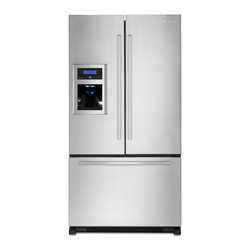 Jenn-Air French Door Refrigerator, Stainless Steel W/ Black | JFI2089WES - Refrigerators