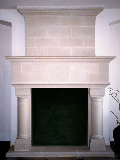 Cast Stone Fireplace Mantels