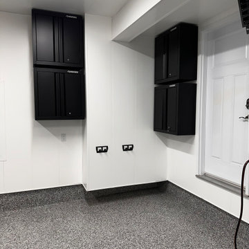 Martinet Ave - Garage Interior - Trusscore & Epoxy