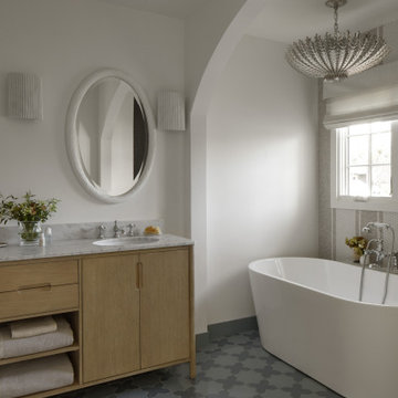 Hearth Home Interiors: Grey Bathroom Floor & Shower
