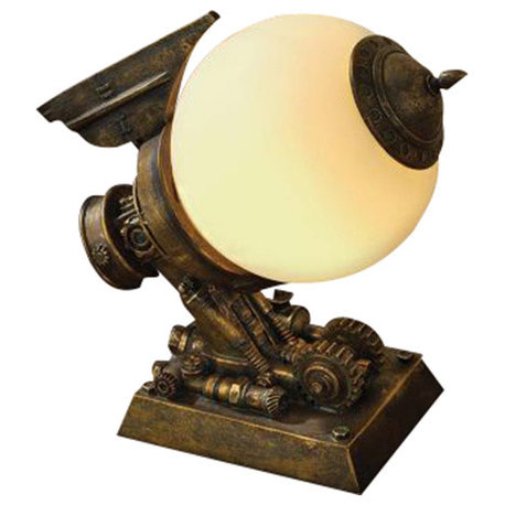 Steampunk Airship Lamp