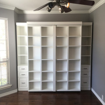 Madison Bi-fold Bookcase Bed (Denton, Texas)