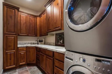 Elegant laundry room photo in Salt Lake City