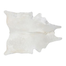 White Cowhide Rug - Products