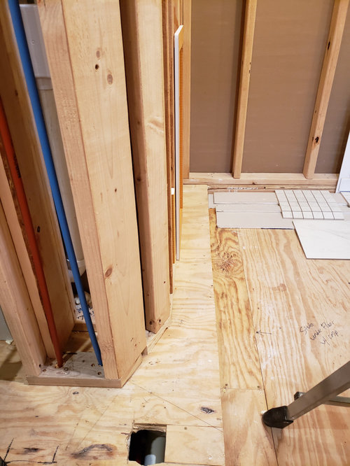 Tile trim piece on angled wall?