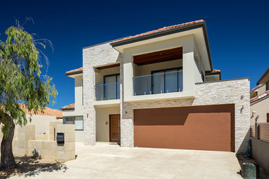 This is an example of a mediterranean exterior in Perth.