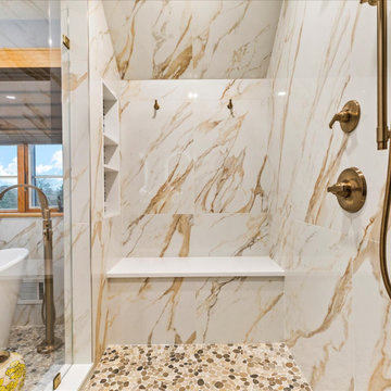 Stunning Master Bath + Closet Remodel