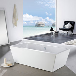 59" Alsen Freestanding Bathtub - Bathtubs