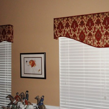 Hard cornices valances