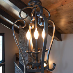 Lake Retreat Home - Chandeliers