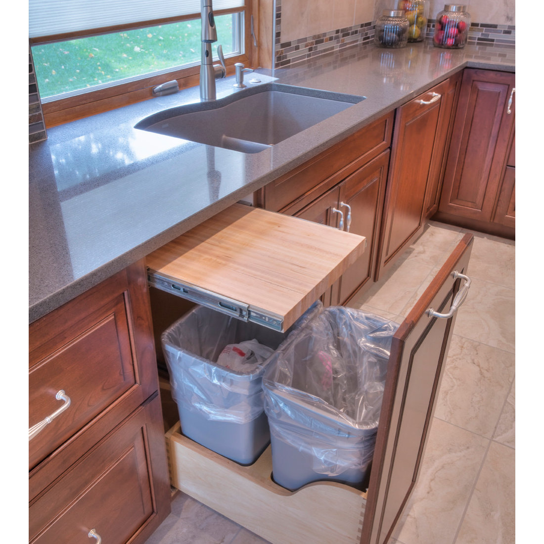 A "Glassy" Kitchen