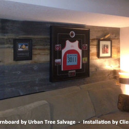 Reclaimed Barnboard Man Cave 2 - Onlays And Appliques