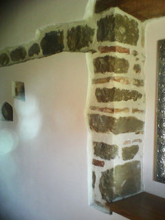 Muri con elementi in Pietra