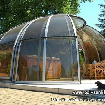SUN LIFE Outdoor DIY Sunroom Spa Pool Cover