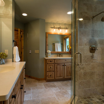 Rustic Modern Lake Retreat - Kitchen & Bath