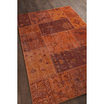 Chandra - Fusion Contemporary Area Rug, 5'x7'6" - Update the look of your living room, bedroom or entryway with the Fusion Contemporary Area Rug from Chandra. Hand-knotted by skilled artisans, this rug features authentic craftsmanship and a beautiful, contemporary pattern. The rug has a 0.5" pile height and is sure to make an alluring statement in your home.
