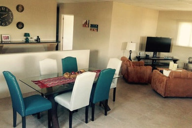 Example of a living room design in Other