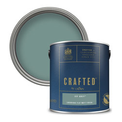 Crafted by Crown - Luxurious Flat Matt Finish - Ivy Grey - Paint