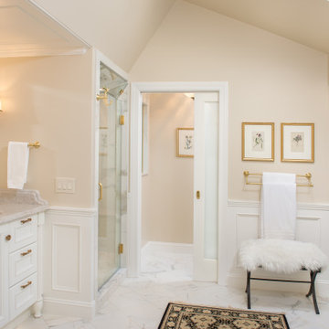 Luxury Bathroom Design | Rutt Cabinetry | Andrea Langford Designs