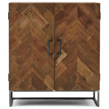 Wooden Herringbone Dresser | Rivi√®ra Maison Tribeca