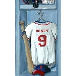 Sports Locker Bedroom - Kids Decor
