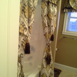Bathroom Shower Curtain Redo - Shower Curtains