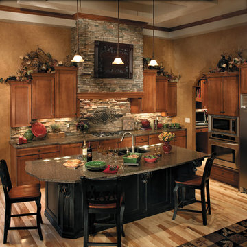 StarMark Cabinetry Kitchen in two colors