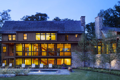 Design ideas for a contemporary landscaping in Burlington.