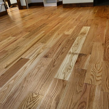 Victorian Red Oak with Walnut Border