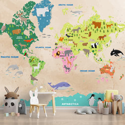 World Map Wallpapers - Products