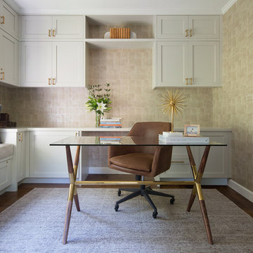 Modern Office + Tudor Home
